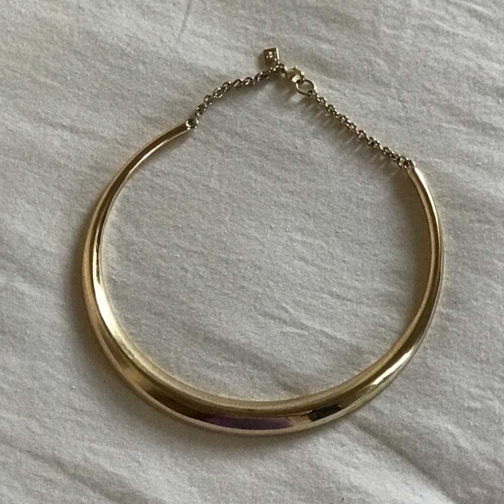 Banana Republic gold choker necklace